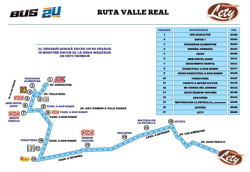 Ruta Valle Real